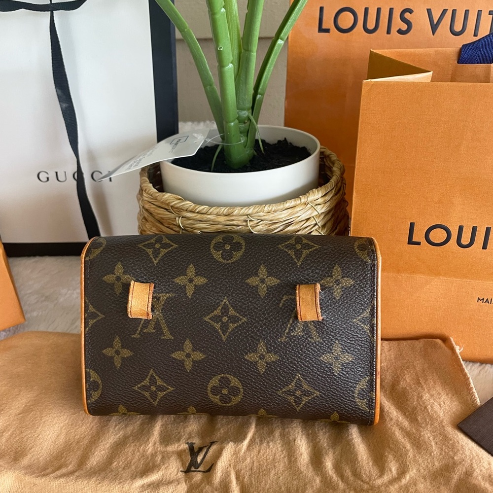 Louis Vuitton florentine Monogram Brown Crossbody Bag❤️🩵🖤💛💖 - Picture 3 of 17